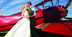 wedding plane
